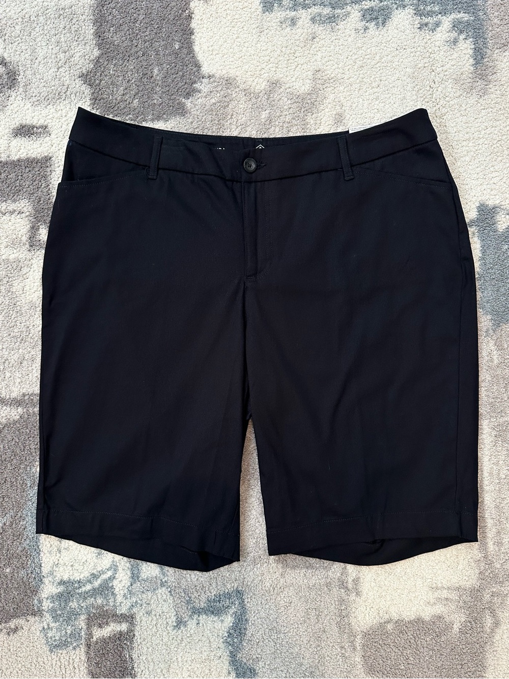 St. John’s Bay Black Bermuda Shorts